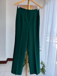Pantalón Verde Botella Recto