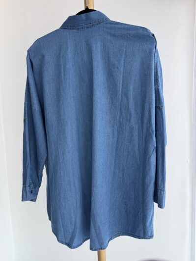 CAMISA DENIM BORDADA - Imagen 2