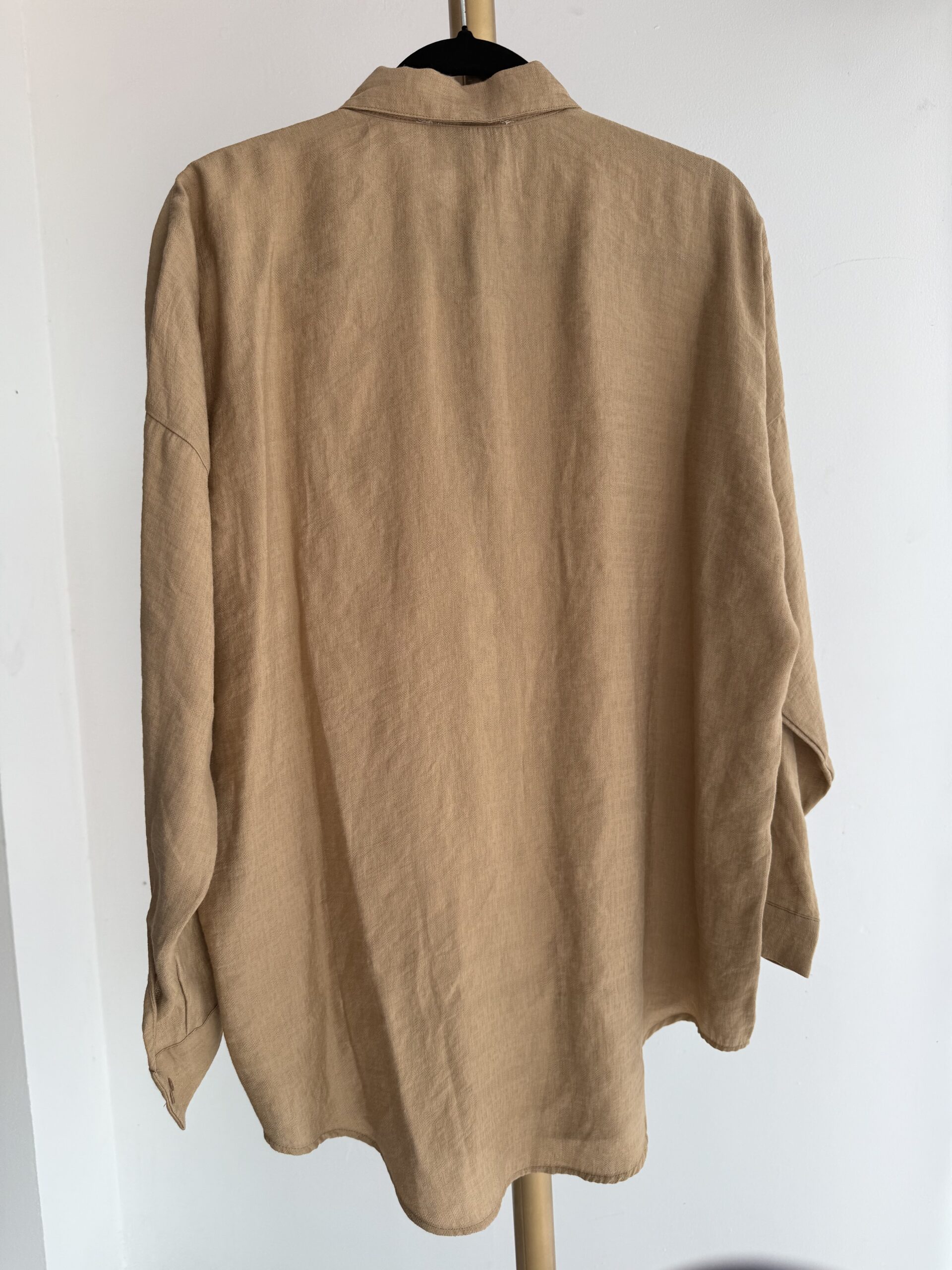 CAMISA TERRACOTA CON TEXTURA NATURAL - Imagen 2