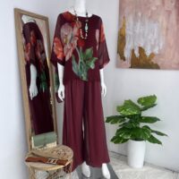 SET SEDA ITALIANA FLOR IMPERIAL – VINO