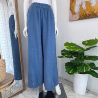 Pantalón Celeste de Lino Italiano