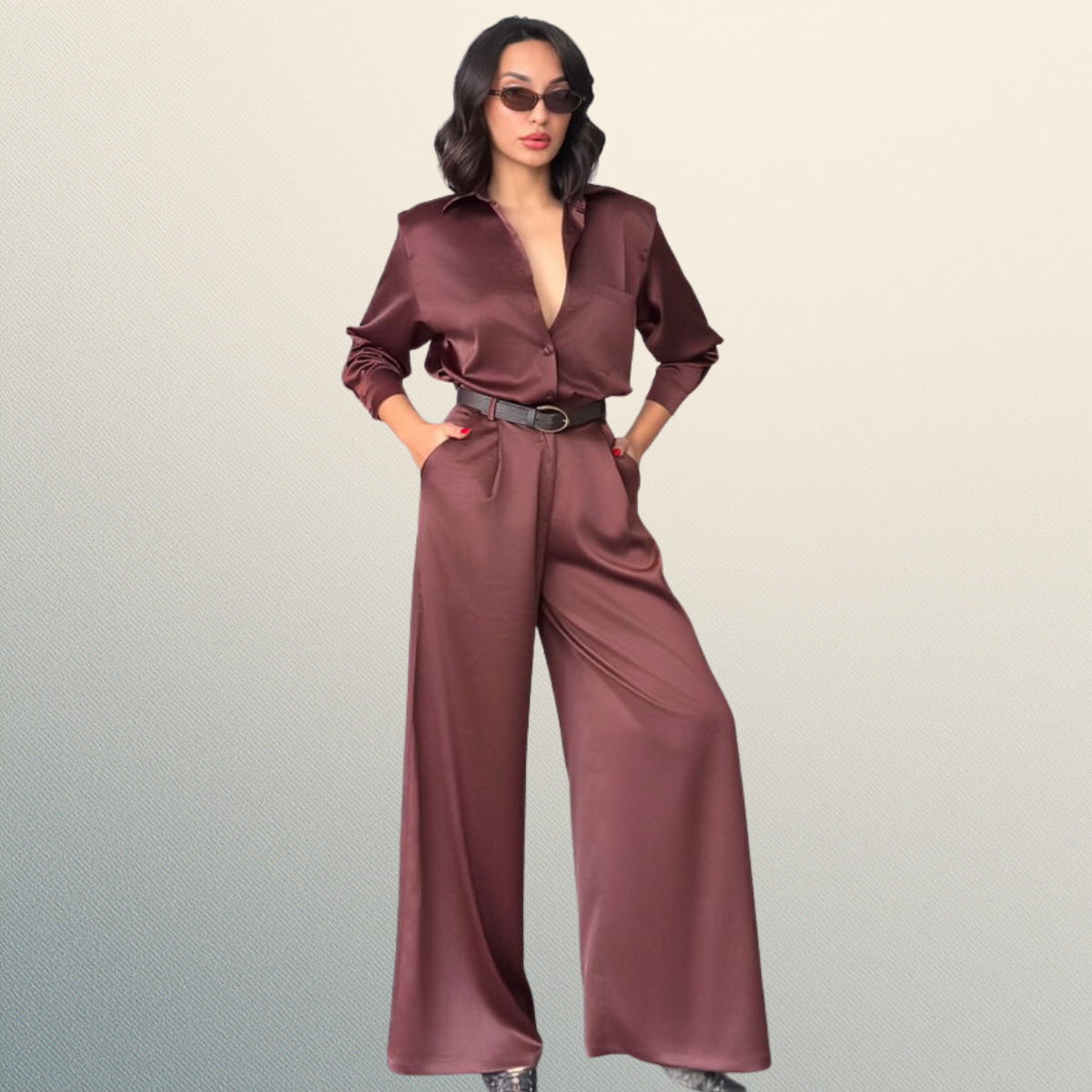 Set Satin Luxe Chocolate