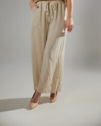 Pantalón Palazzo de Lino Italiano · Arena