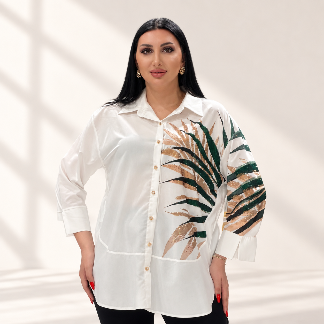 Blusa Esencia Botánica Verde de Turquía, ALTIVA Costa Rica